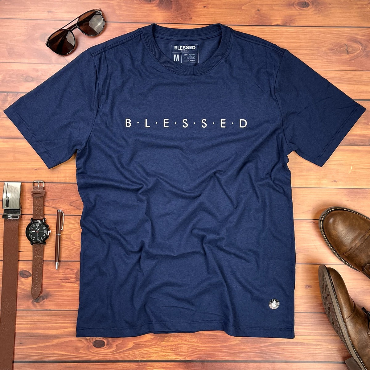 Camiseta Masculina Blessed