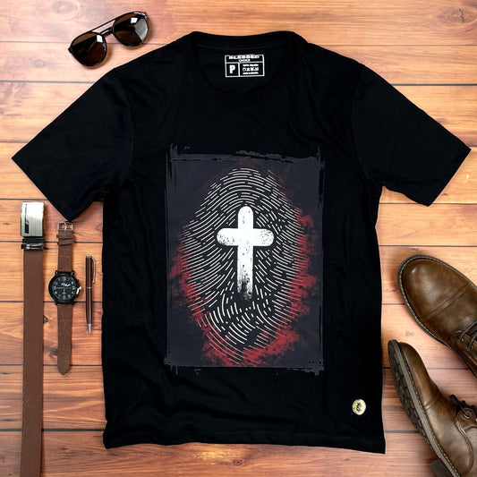 Camiseta Masculina Digital Cruz